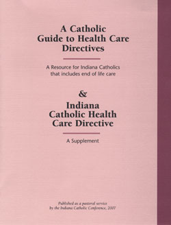 The 10-page document published by the Indiana Catholic Conference defines and simplifies legal terms and common health care language used in end-of-life care, and outlines Catholic ethics tied to end-of-life decisions. 