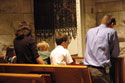 Family praying