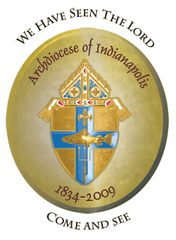 Archdiocese of Indianapolis 175th anniversary logo