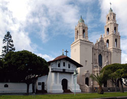 San Francisco De Asis, also known as Mission Dolores, was rebuilt in a historic area of the city. This mission was originally built on the Bay, and served as an important naval base for the Spaniards to protect their colony from invaders. (Submitted photo)