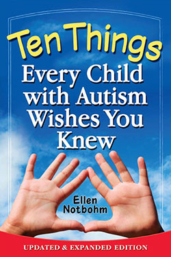 Cover of the book, Ten Things Every Child with Autism Wishes You Knew