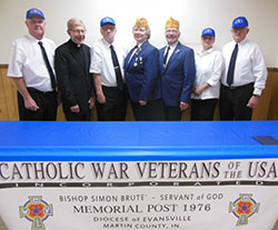 Officers attend the installation ceremony for Post 1976. Submitted photo.