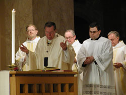 Archbishop celebrating Mass