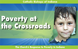 Poverty letter logo