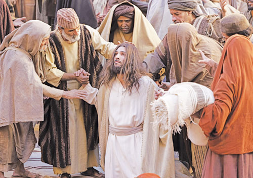 Jaime Ward portrays Jesus in The Last Supper, to be released in theaters on March 14. (Photo courtesy of Pinnacle Peak Pictures)