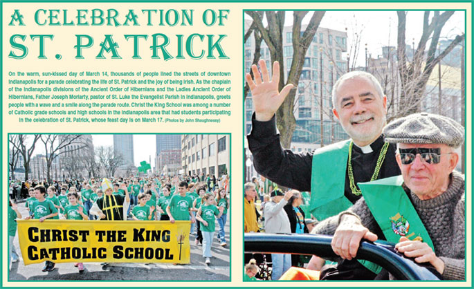 Photos from a celebration of St. Patrick's Day