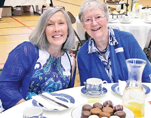 Smiles and shared experiences often mark the relationship of Mimi McKee and her mother, Pat Robak. (Submitted photo)