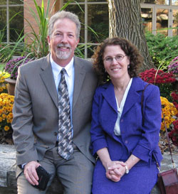 A Catholic community that stresses peace and unity in life helped John and Julie Mundell gain a new perspective on the power of love to heal a family. (Photo by Sean Gallagher)