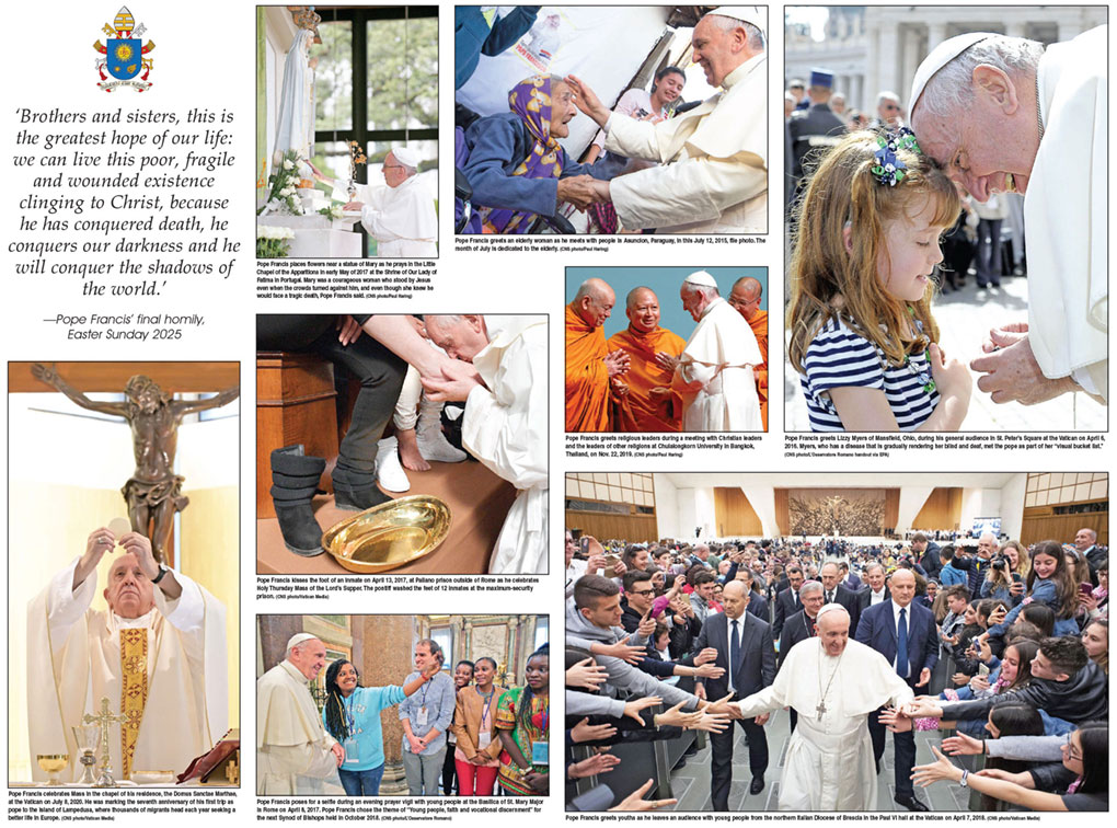 Photos from the Pontificate of Pope Francis