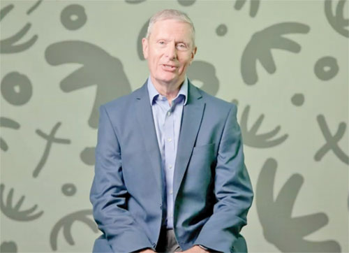 In this video screenshot, Deacon John Cord shares a story of providing hope by helping others. His story was one of 42 selected from hundreds of nationwide submissions to be featured in Catholic Charities USA&rsquo;s traveling People of Hope exhibit.