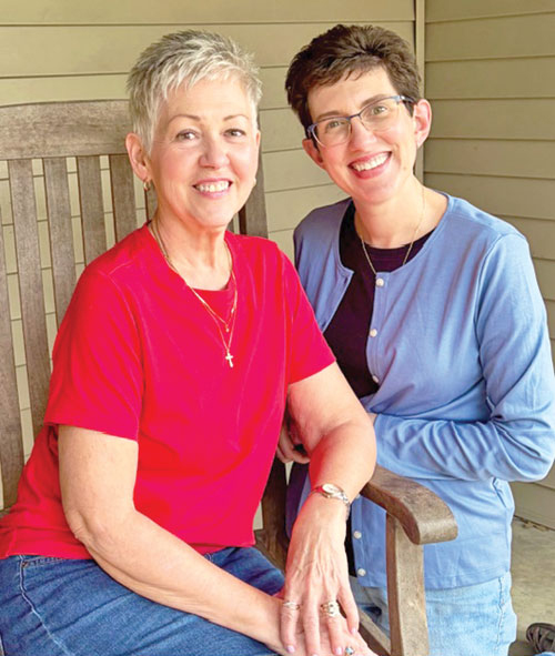 Susan Roszczyk, left, and her daughter, Sara Cave, pose for a photo. (Submitted photo)
