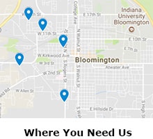 Where You Need Us (Map of Locations)