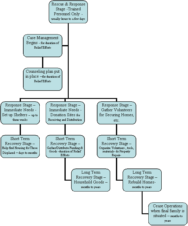 Disaster Management Chart