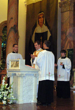 Youth Mass at Saint Mary-of-the-Woods