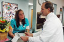 Doctor and assistant