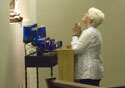 Woman praying