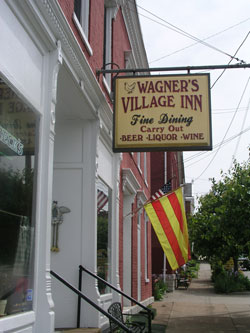Family owned and operated since 1968, Wagner’s Village Inn is a popular eating place for visitors to Oldenburg, a quaint German village in southeastern Indiana that offers a combination of beautiful scenery and spiritual refreshment. (Photo by John Shaughnessy)