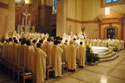 Priests at Mass