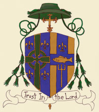 Coat of Arms of Auxiliary Bishop-Designate Christopher Coyne