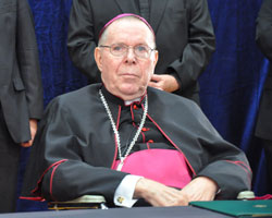 Archbishop Daniel M. Buechlein on September 21, 2011