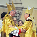 Bishop Coyne and Archbishop Buechlein