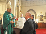 Bishop with a sword