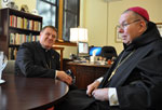 Archbishop Joseph W. Tobin and Archbishop-Emeritus Daniel M. Buechlein