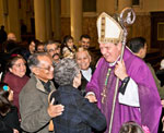 Archbishop Tobin at a Mass