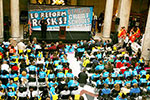 Education reform rally