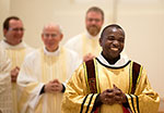 Deacon John Kamwendo at Mass