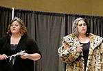 Murder-mystery dinner show