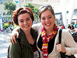Two sisters together