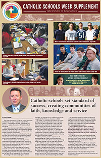 Cover of the 2012 Catholic Schools Week Supplement