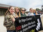 Pro-life protesters
