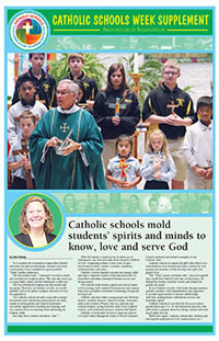 2015 Catholic Schools Week Supplement cover
