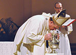 Archbishop Tobin at the chrism Mass