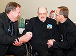 Father Hilary Meny at his party