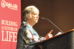 Right to Life speaker
