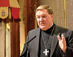 Cardinal-designate Tobin speaking