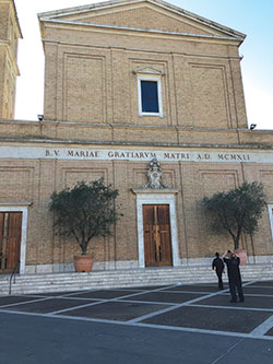 The church of Santa Maria delle Grazie a Via Trionfale is located in the Trifonale neighborhood immediately northeast of the Vatican. Built in 1941, it is the titular church of Cardinal Joseph W. Tobin. (Submitted photo) 