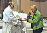People at chrism Mass
