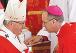 Pope and Archbishop Thompson