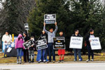Abortion protesters