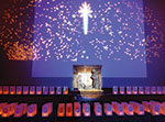 Christmas decorations and memorials