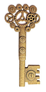 A golden key