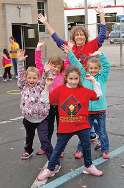 At Seton Catholic Elementary School in Richmond, Ruth Brown strives to create a classroom atmosphere “where God and God’s creation are cherished and where people lift each other up.” (Submitted photo)