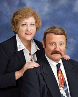 John and Mary Weisert pose for a picture in the St. Luke the Evangelist Parish directory. (Submitted photo)