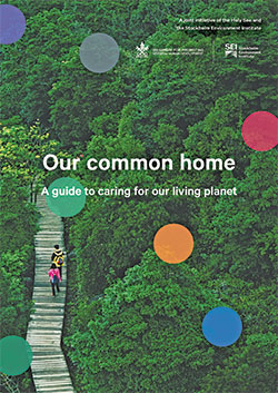 Poster: Our Common Home -- A guide to caring for our living planet