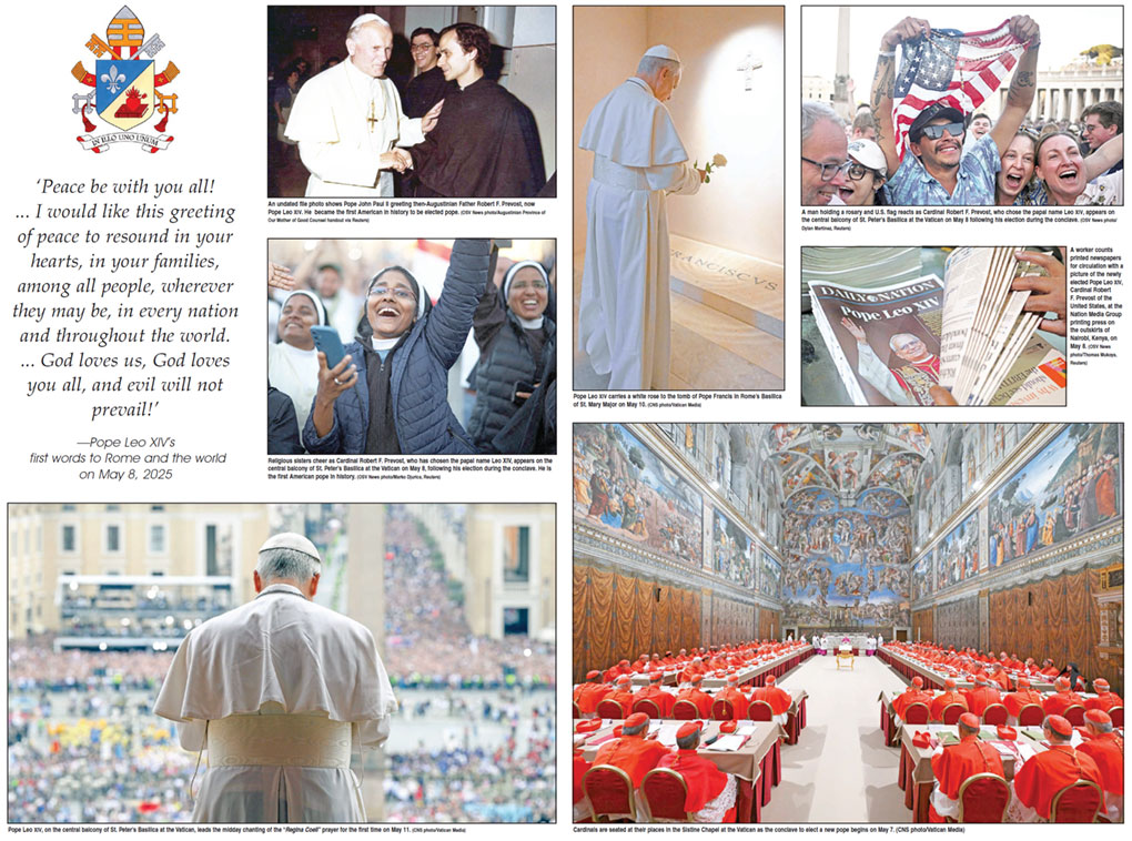 Photos from the Election of Pope Leo XIV