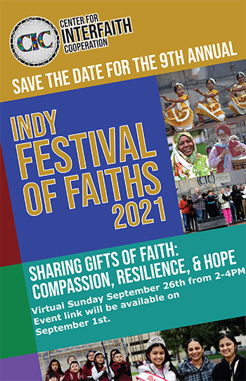 Indy Festival of Faiths 2021 logo